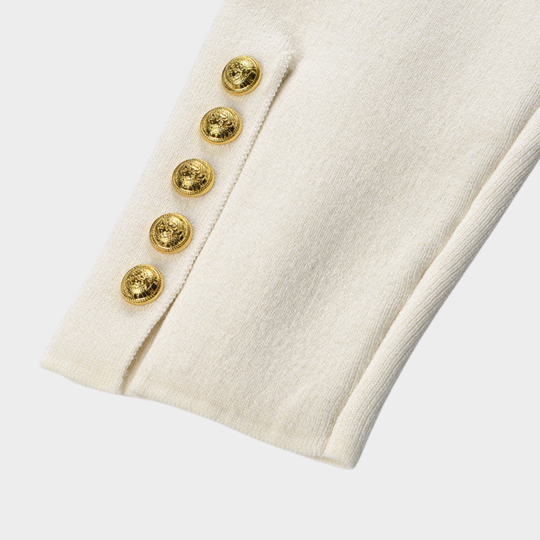 Elegant Contrast Sweater