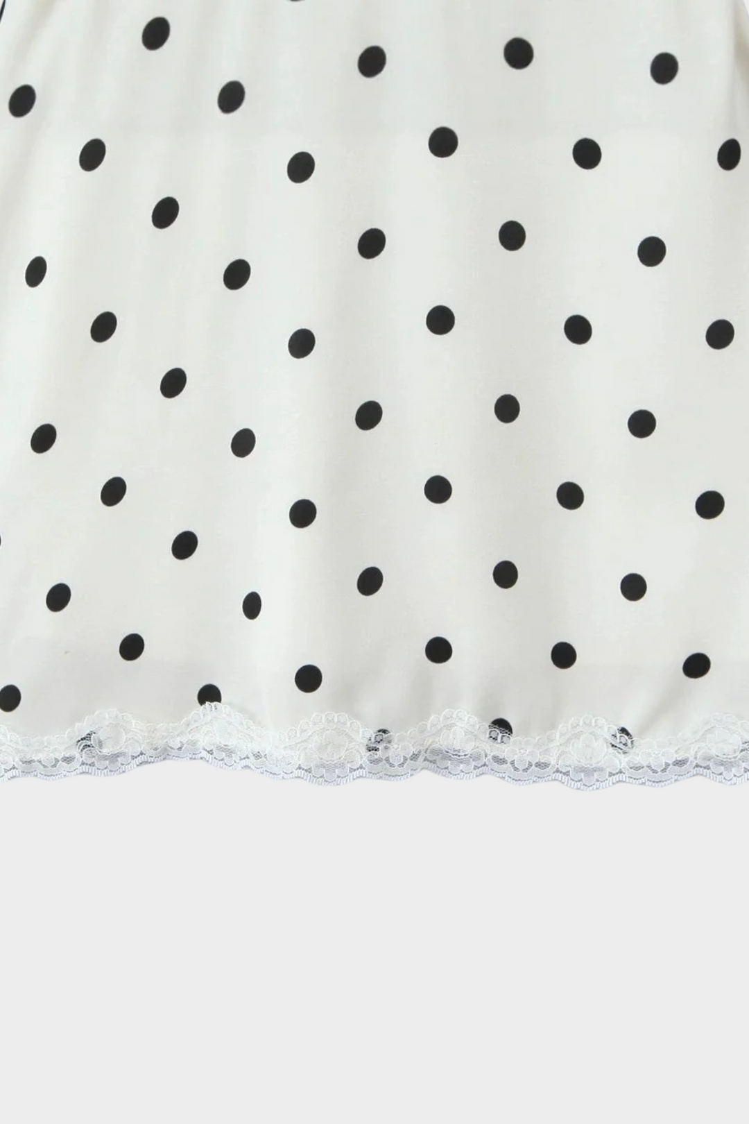 Polka Charm  Backless Halter Mini Dress
