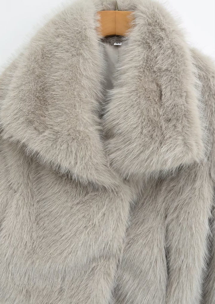 Chic Faux Fur Jacket