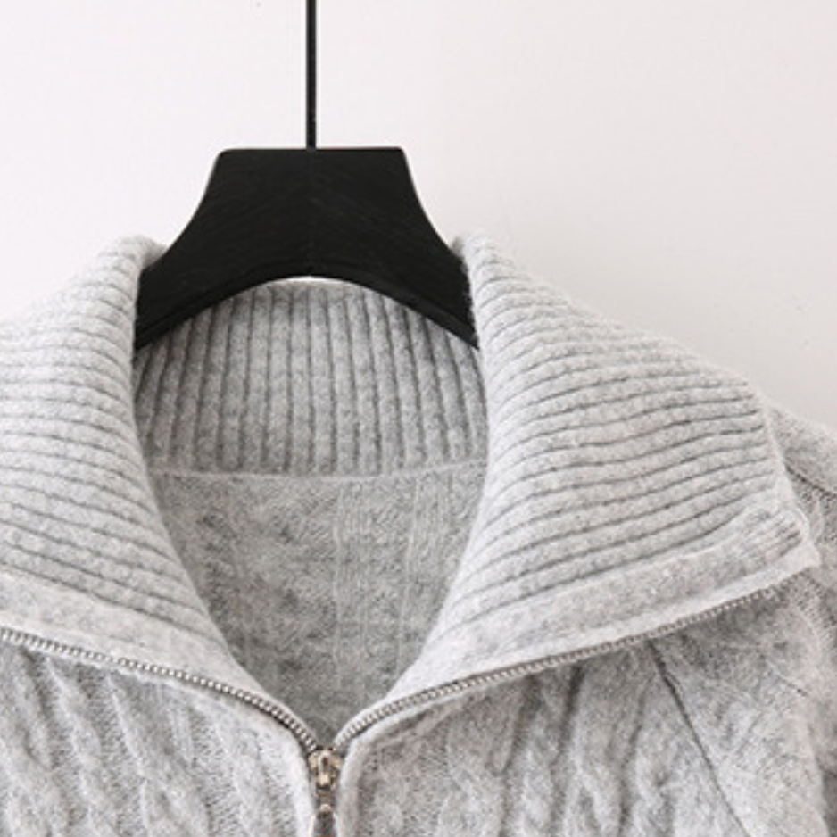 Chloe Comfy  Zip KNit  Set