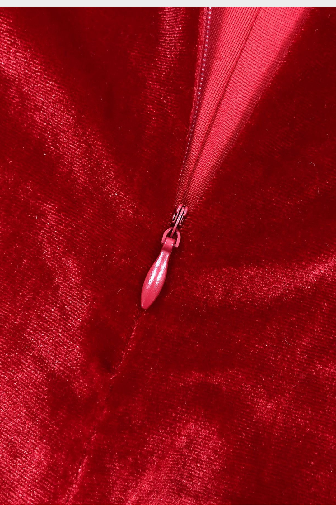 Ruby Elegance  Velvet Belted Jumpsuit