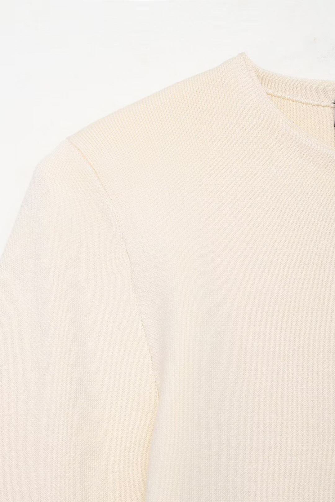 Élise Gold Button Knit Mini Set