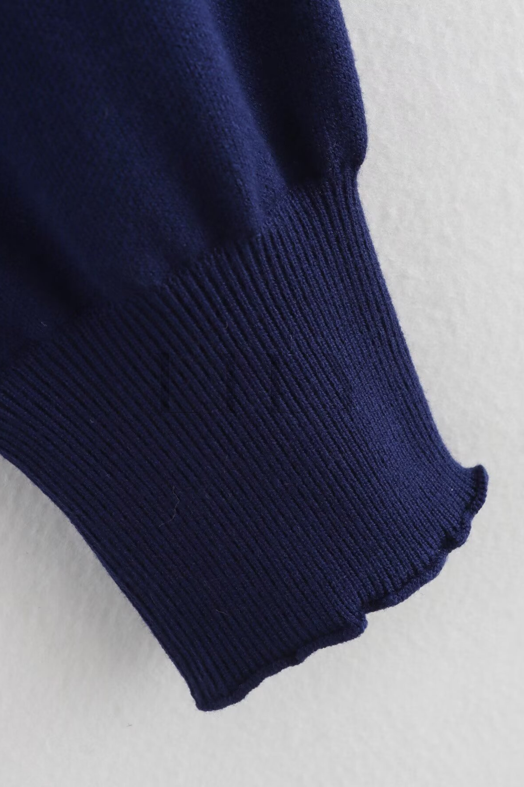 Navy Midnight Knit Button Mini Set