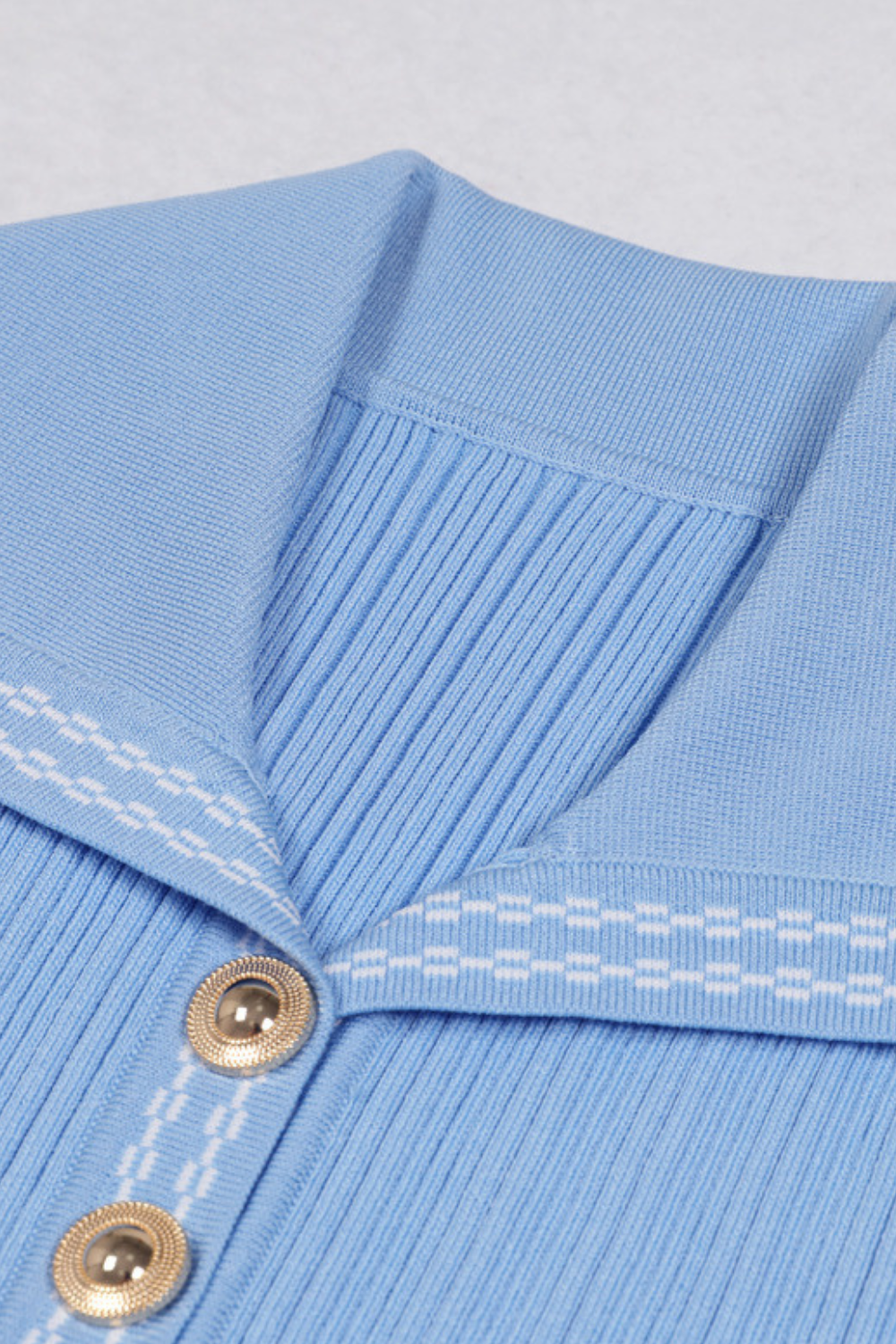 Elegance Viscose knit Flared Mini Dress