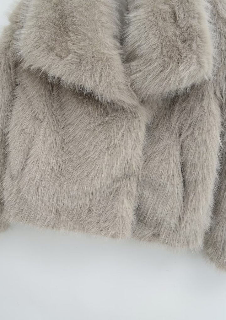 Chic Faux Fur Jacket