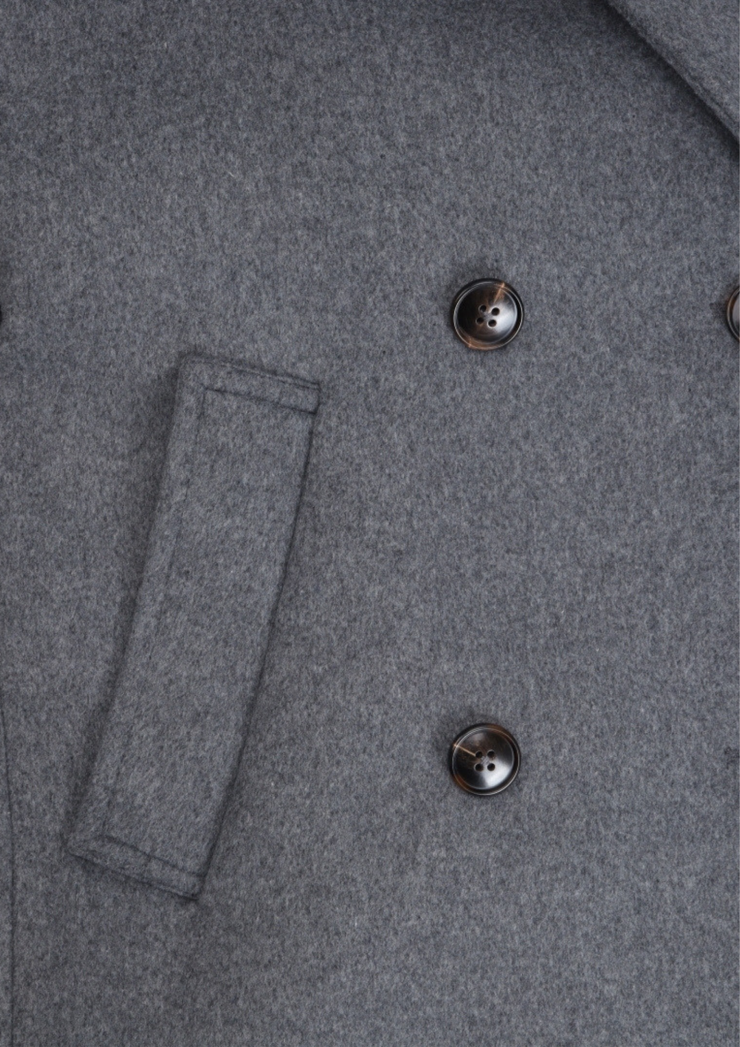 Belted Longline Wool Trench Coat