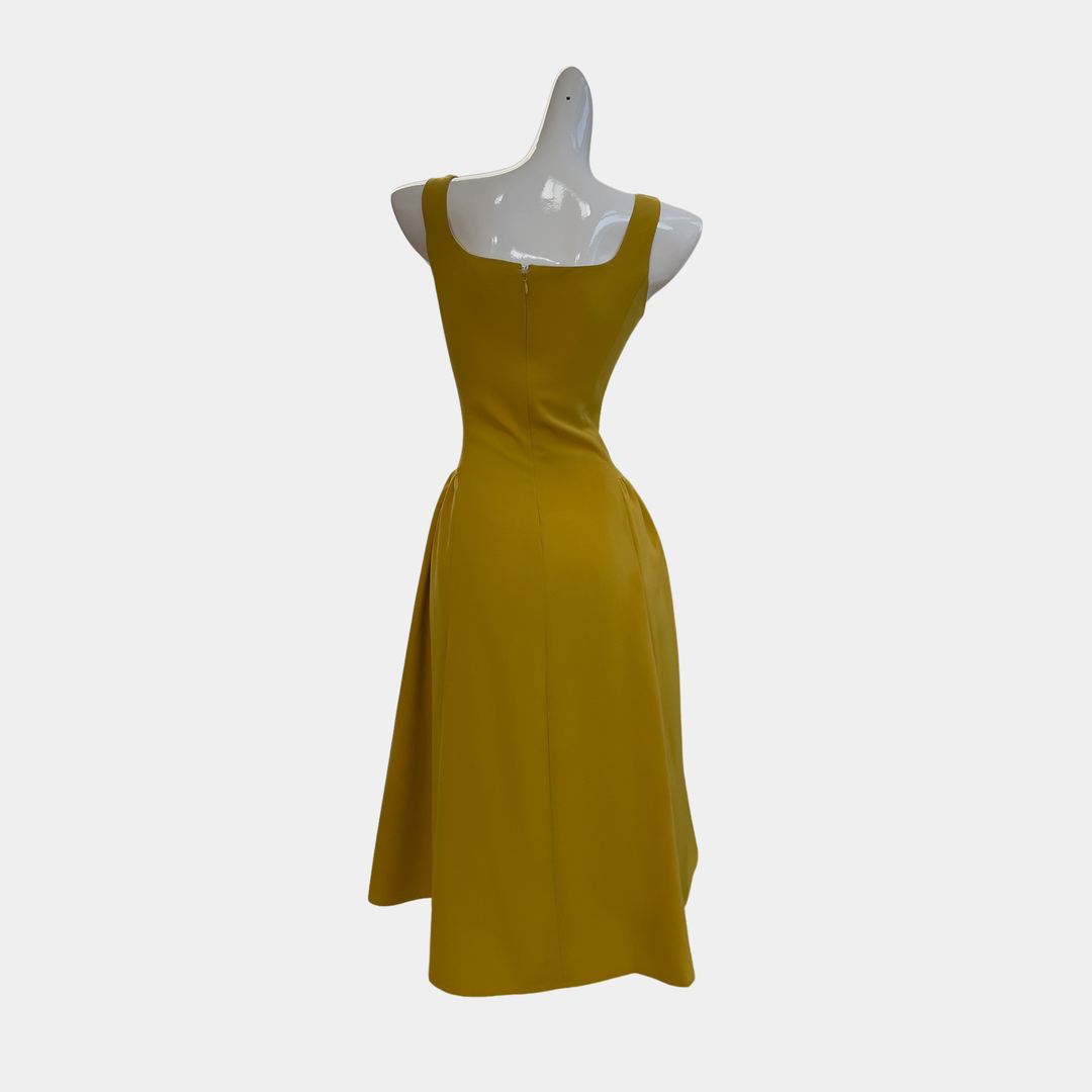 Golden Charm Midi dress