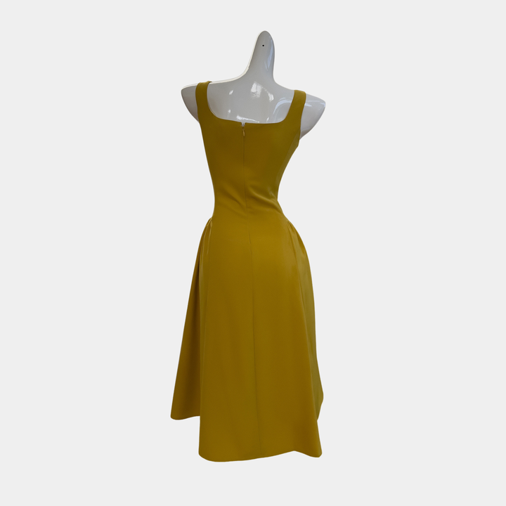 Golden Charm Midi dress