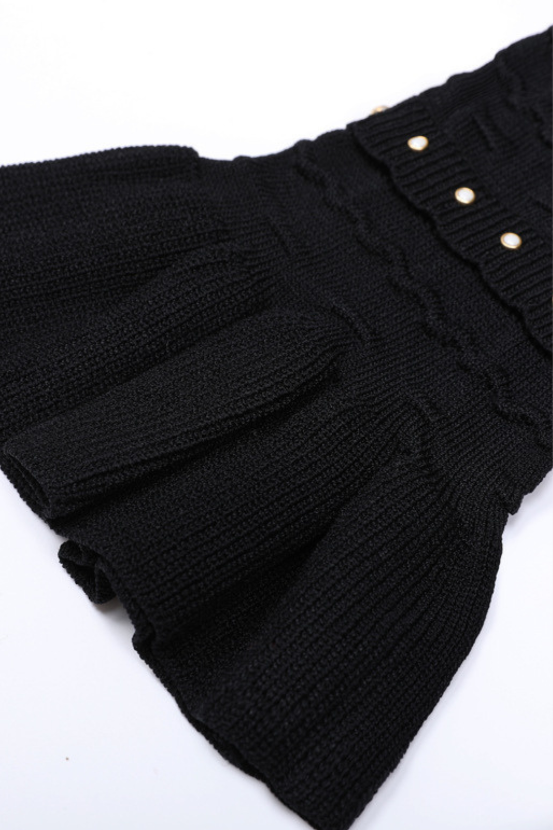 Elegant Pearl V Neck Maxi Dress