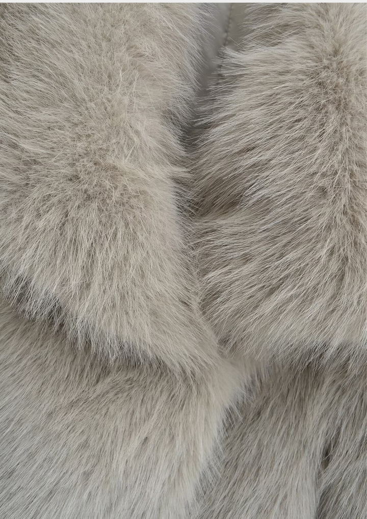 Chic Faux Fur Jacket