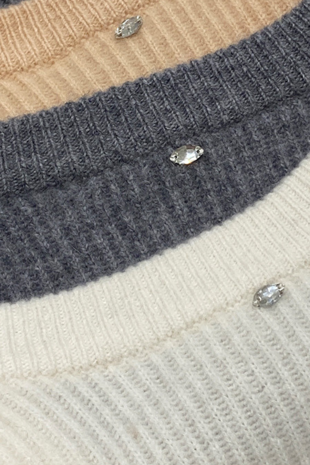 Winter Cloud Cashmere Zip Wide Leg Knit Set