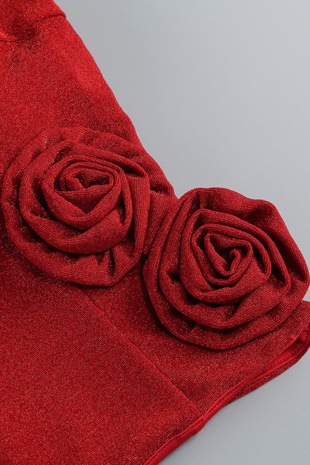 Julie Floral Sparkle Strapless  Maxi Set