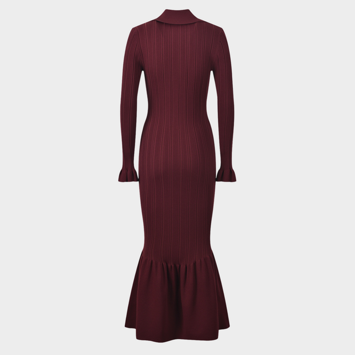 Flare Knits In Maxi