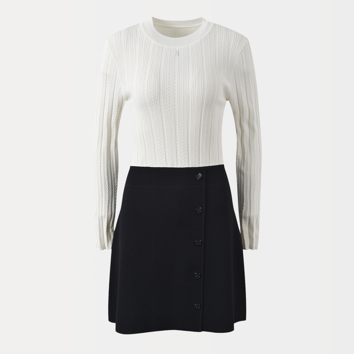 Ivory Knit Elegance