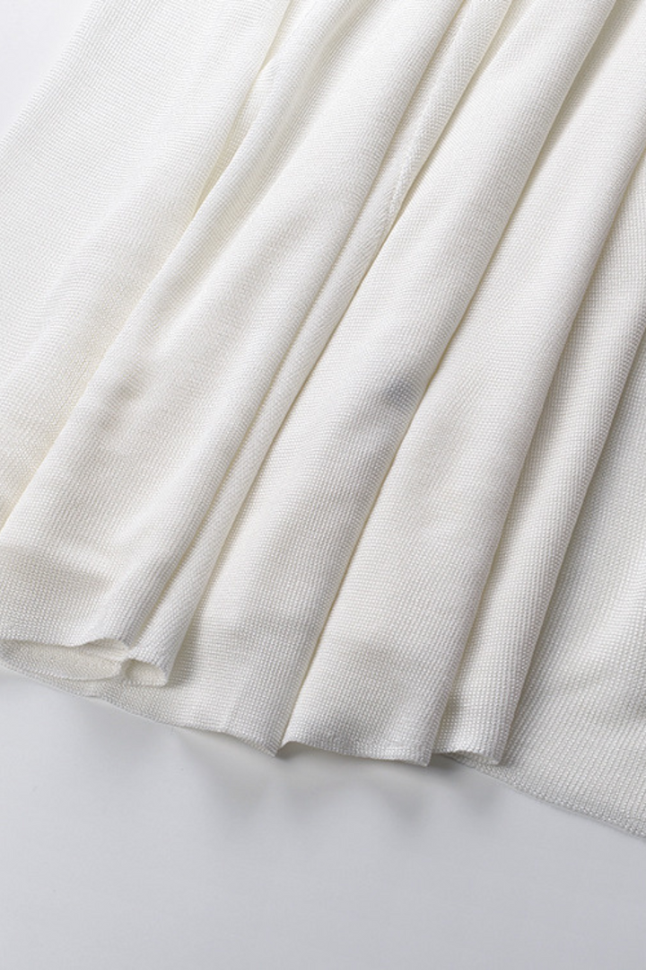 Sculpted Long Sleeve Turtleneck Wool  Maxi Dress
