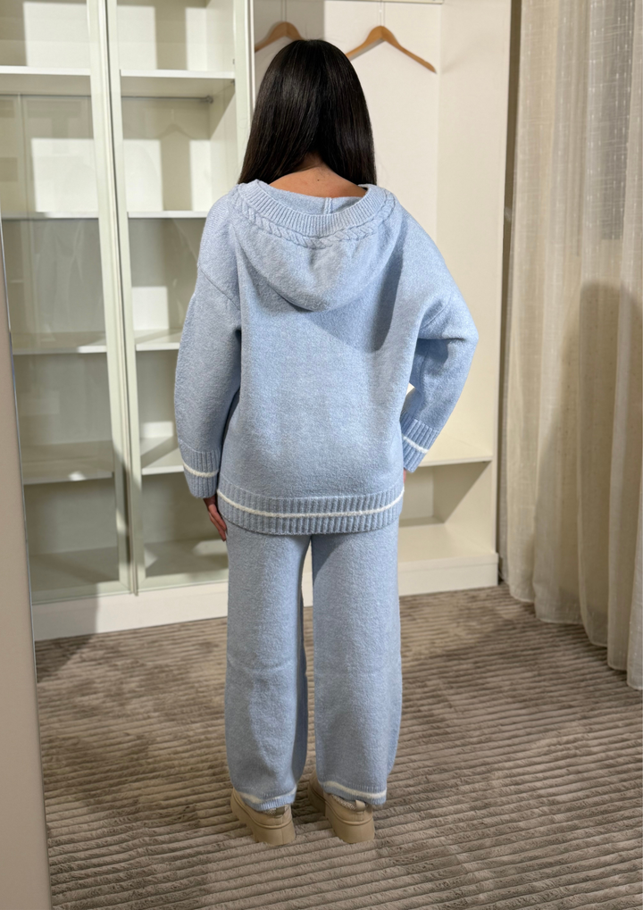 Celine Comfy Hooded Knit Set