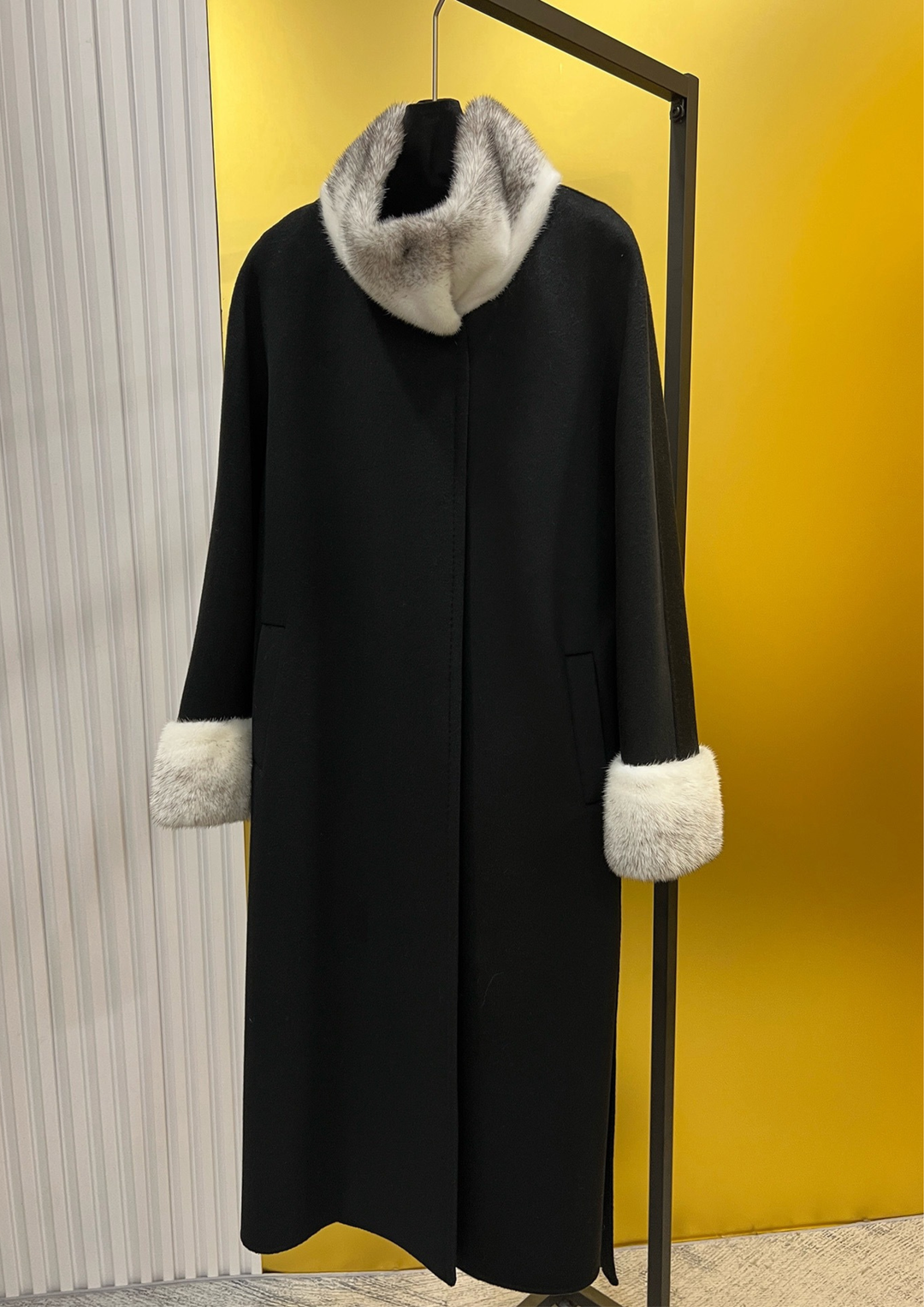 Elizabeth Cashmere Mink Fur Coat