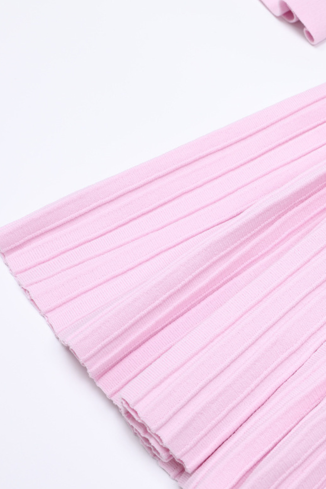 Élise Off Shoulder Crystal Knit Mini dress