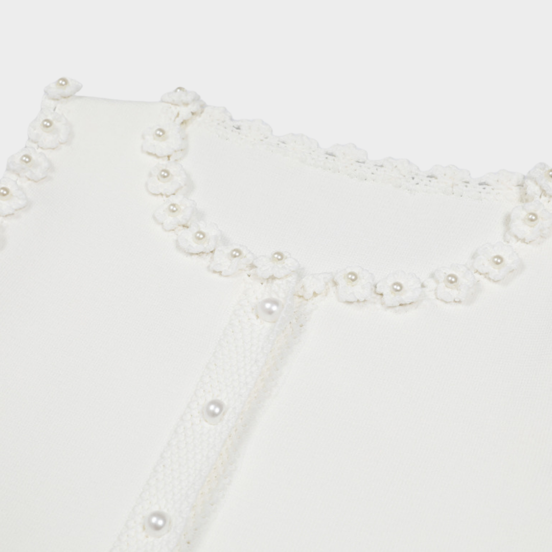 Pearl Trim Elegance Set