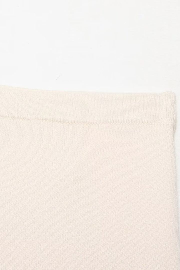 Élise Gold Button Knit Mini Set