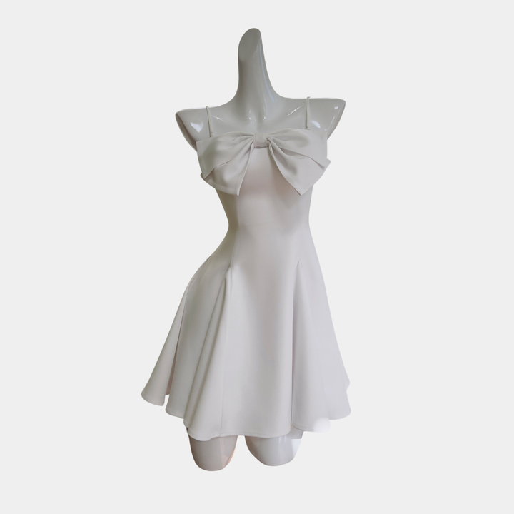 Bow Charm Mini Dress