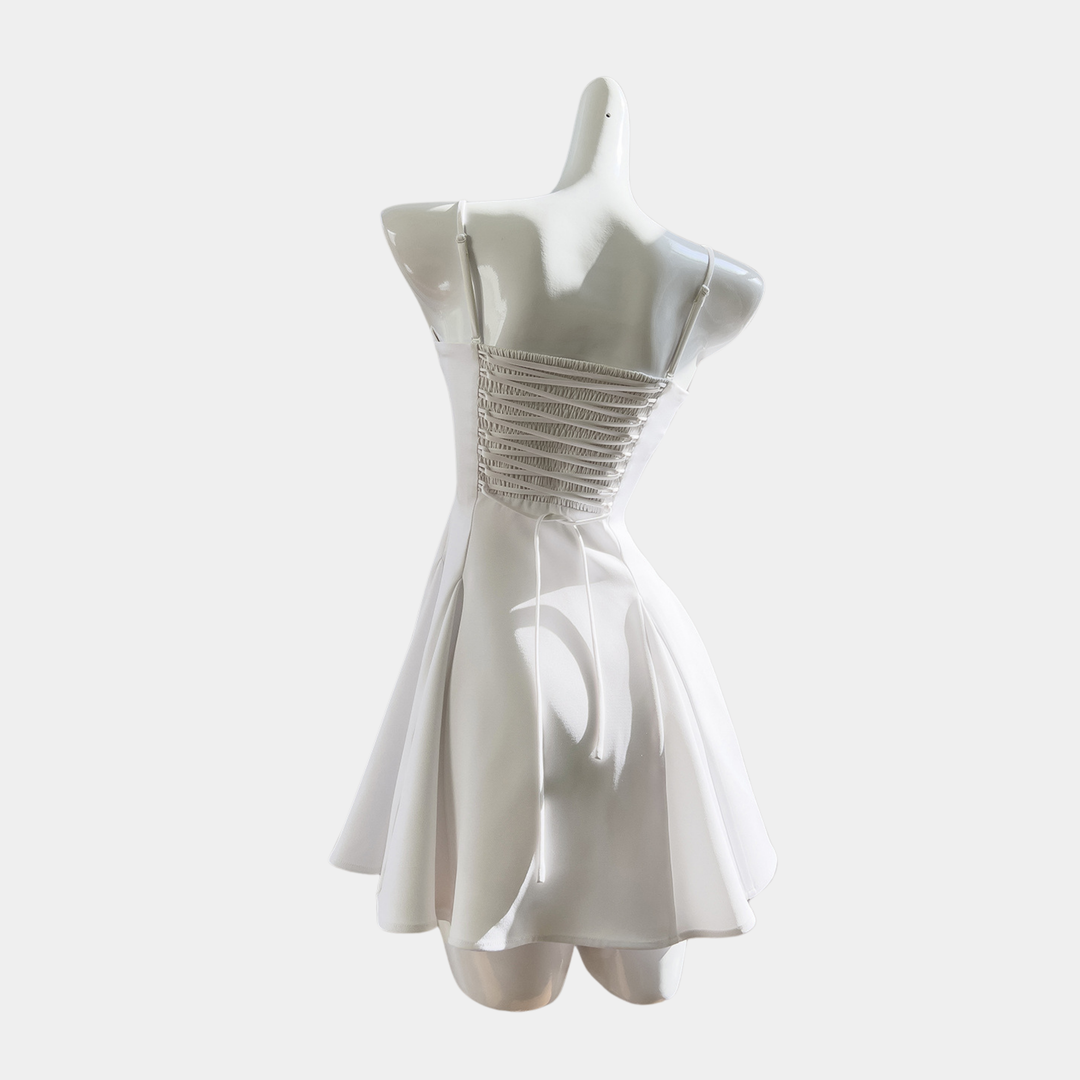 Bow Charm Mini Dress