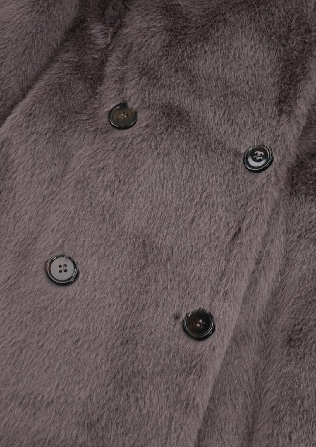Faux Fur Belted Long Coat