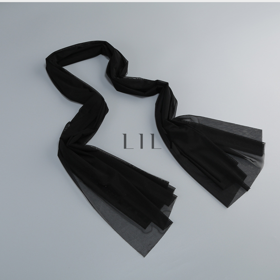 Naomi Muse Halter Mesh Mini Dress