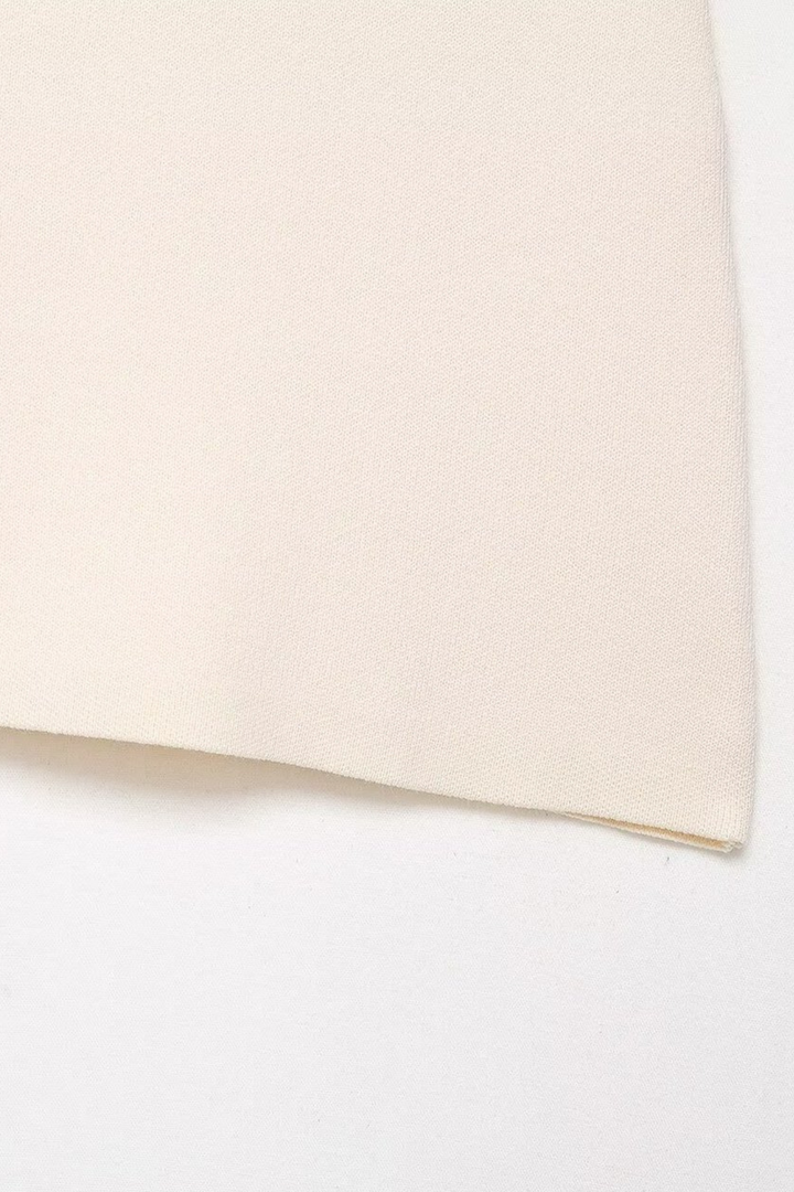 Élise Gold Button Knit Mini Set