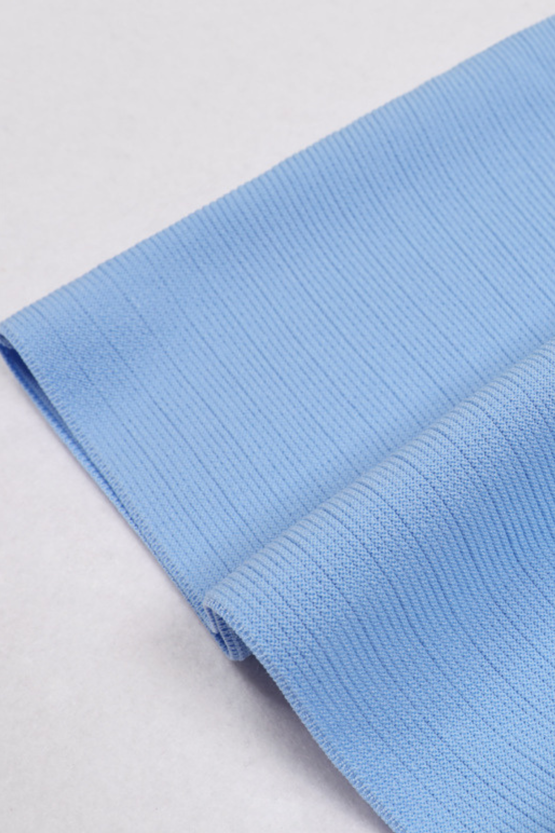 Elegance Viscose knit Flared Mini Dress