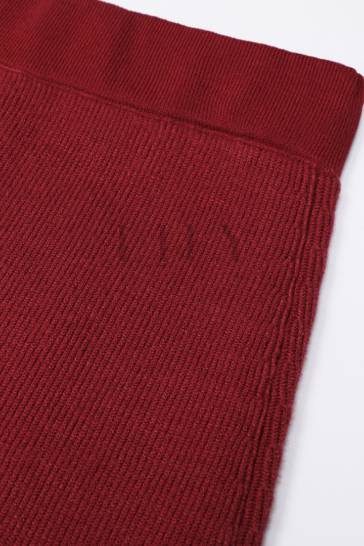 Jewel Elegance Soft Wool Knit Midaxi Set