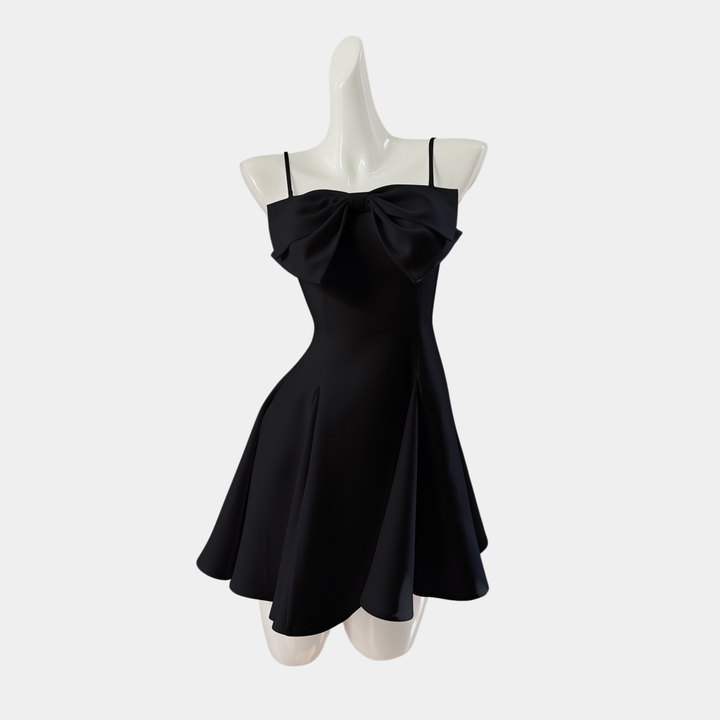 Bow Charm Mini Dress