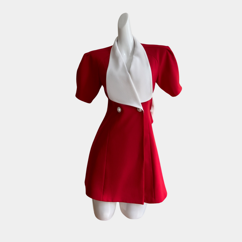 Scarlet Bow Mini Dress