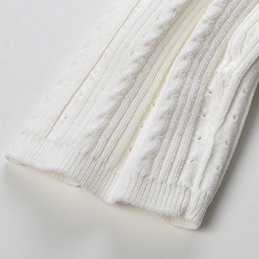 Ivory Knit Elegance