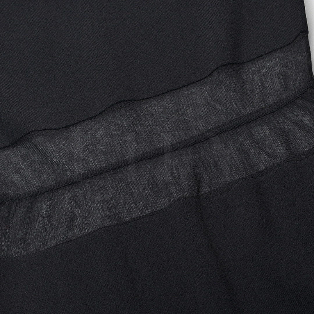 Chic Sheer Maxi Dress