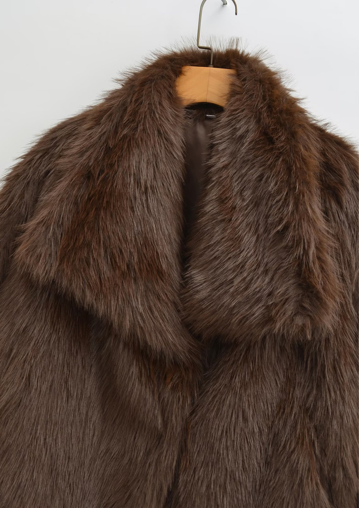 Chic Faux Fur Jacket