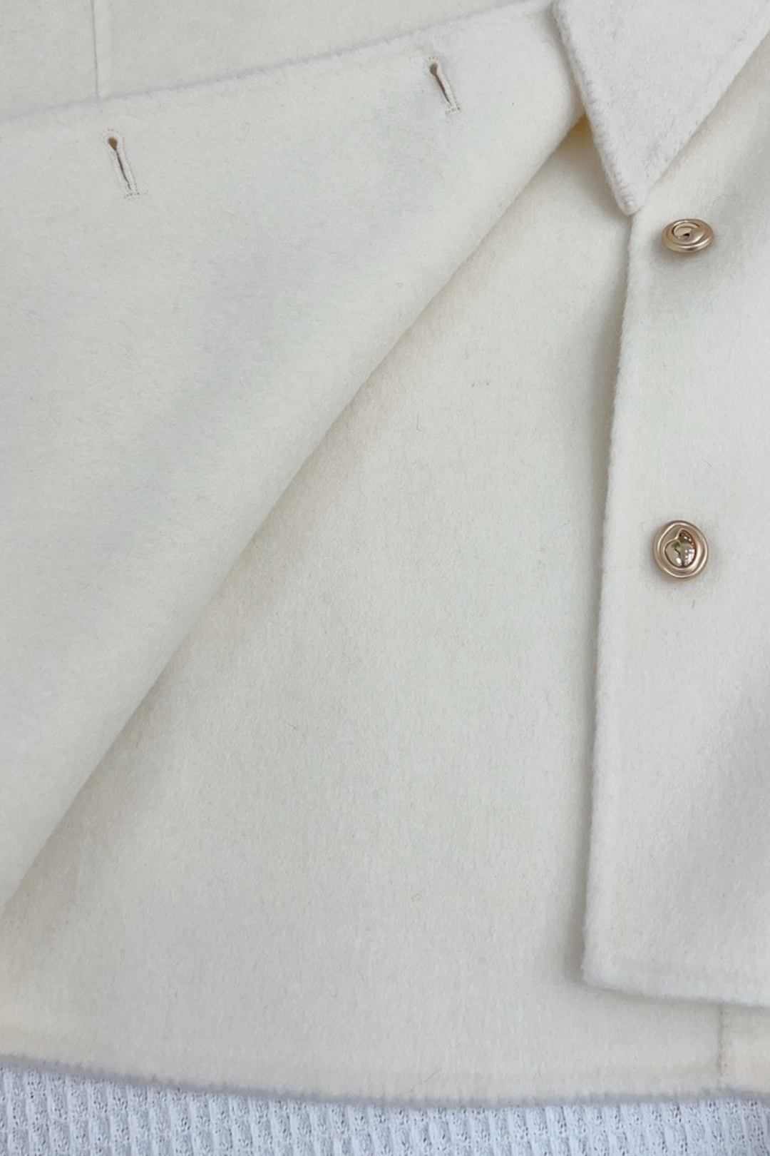 Bow Luxe Fox Fur Wool Cardigan