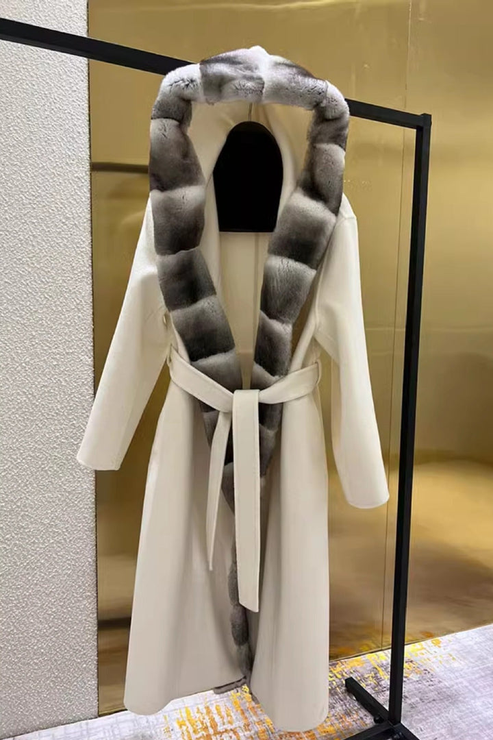Serene Coat - Cashmere Fur