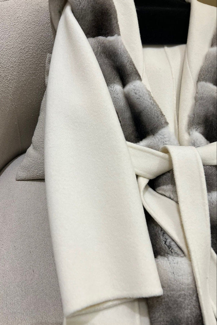 Serene Coat - Cashmere Fur