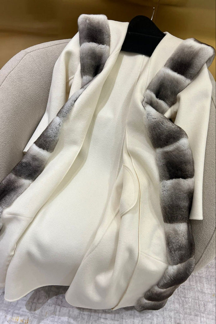 Serene Coat - Cashmere Fur