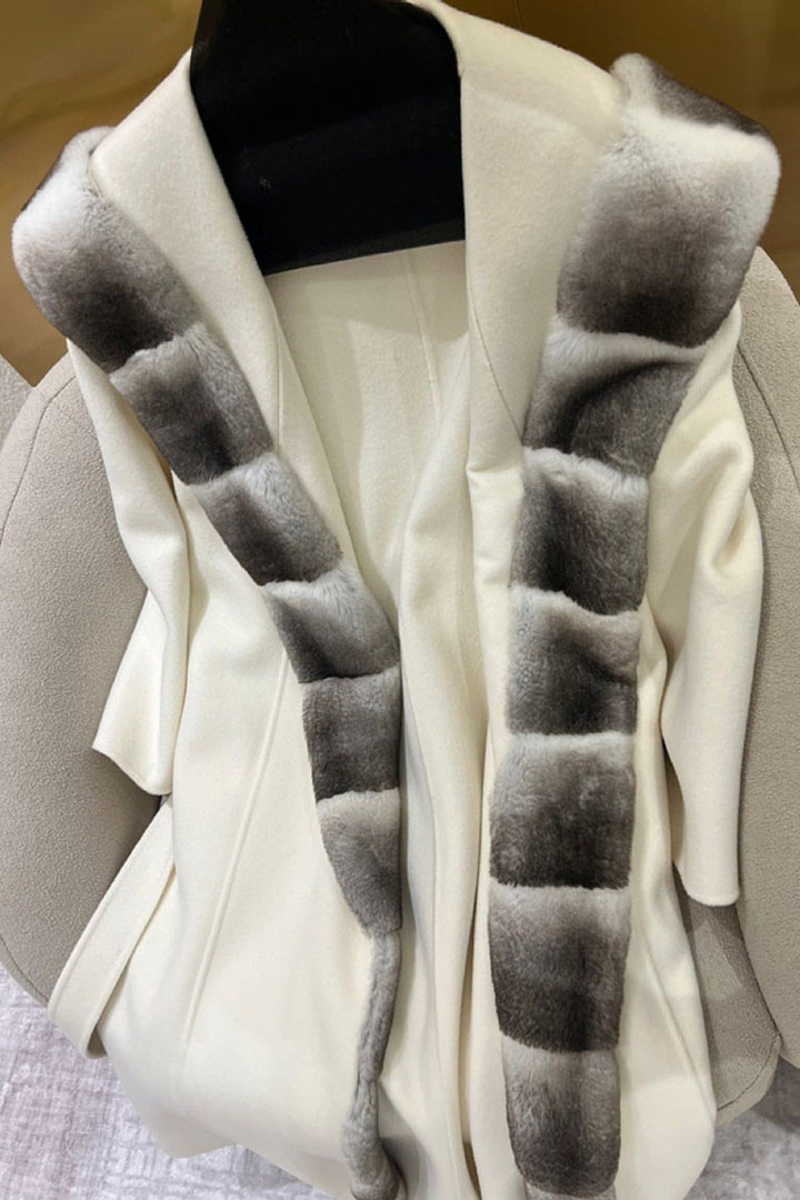 Serene Coat - Cashmere Fur