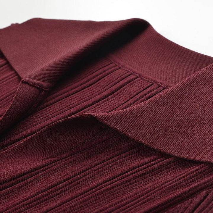 Flare Knits In Maxi