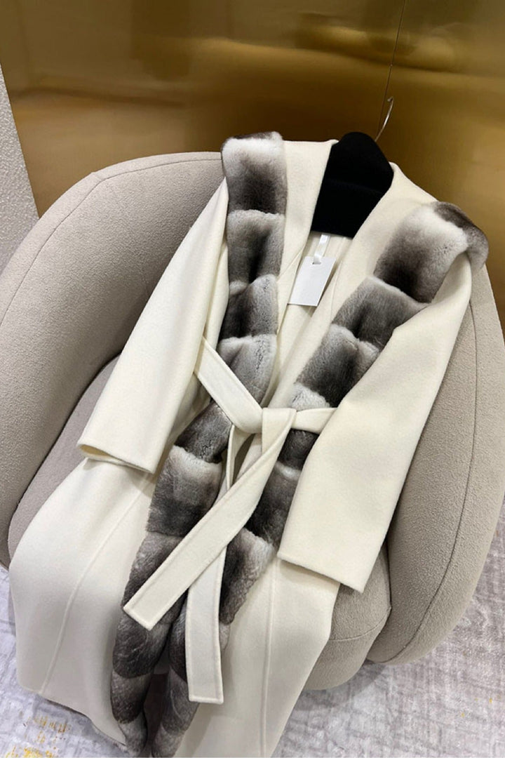 Serene Coat - Cashmere Fur