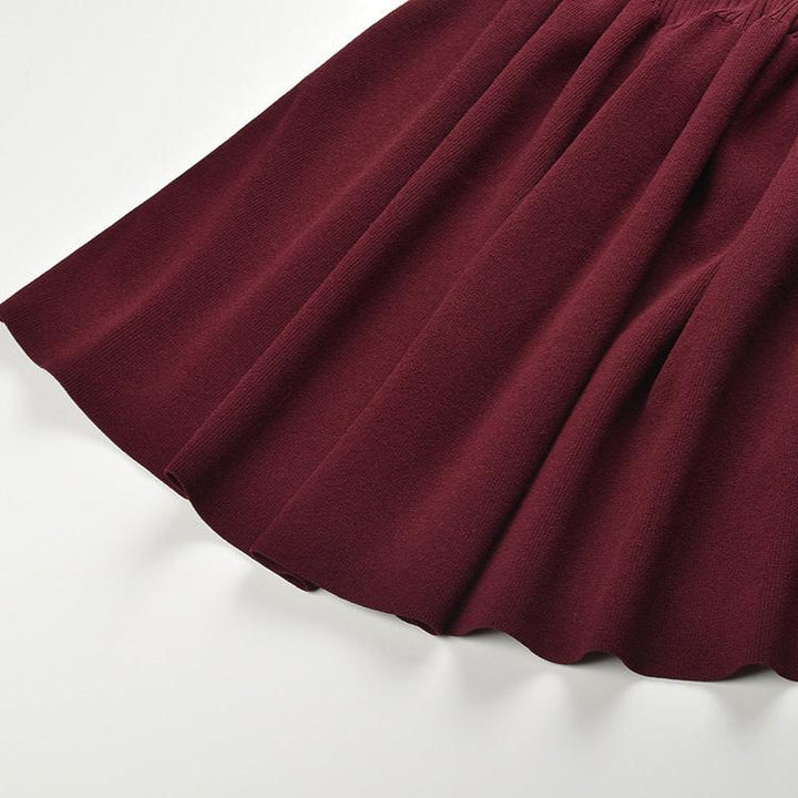 Flare Knits In Maxi